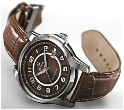 Bulova Mens Strap Watch