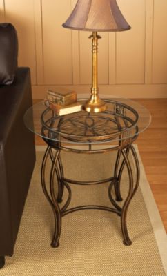 End Table, Curved Leg