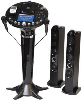 Singing Machine Pedestal Karaoke w/ 7" Monitor
