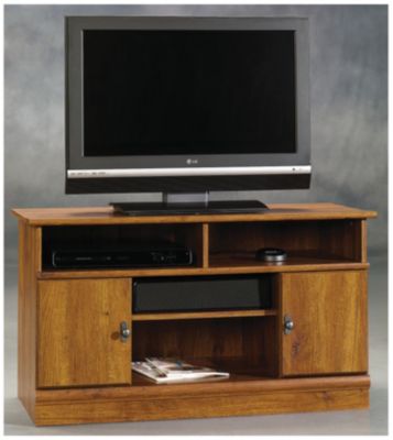Harvest Mill Panel TV Stand - Oak