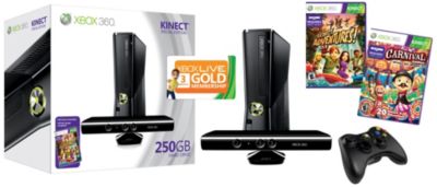 XBox 360 250GB Kinect Console