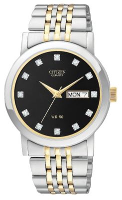 Citizen Men's Quartz SS Two-Tone Bracelet