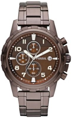 Reloj Fossil marrón p/hombre