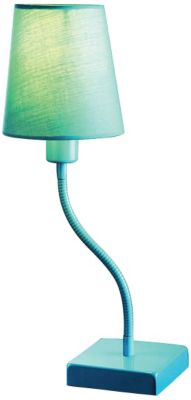Accent Lamp, Blue, Gooseneck