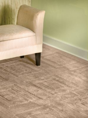 Concentric Square Rug