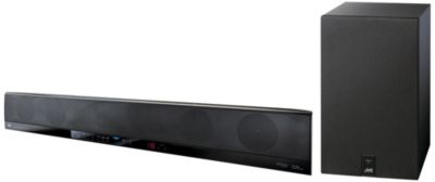 Subwoofer y barra de sonido JVC, canal 4.1, 220 vatios