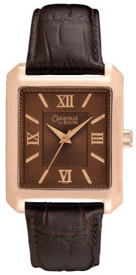 Caravelle by Bulova Men's Rose Goldtone Watch
