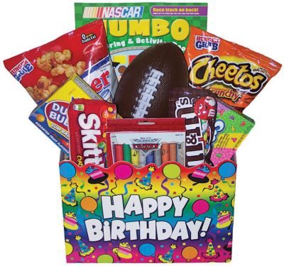 Happy Birthday Boy Gift Basket