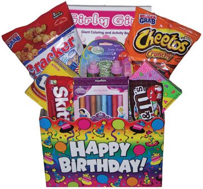 Happy Birthday Girl Gift Basket