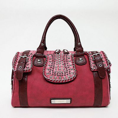 Nicole Lee Linear Stud Satchel