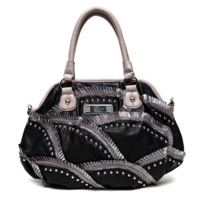 Save 30% Nicole Lee Pleated Edge Satchel
