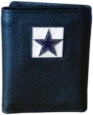 NFLTeam Logo Leather Wallet with Tin