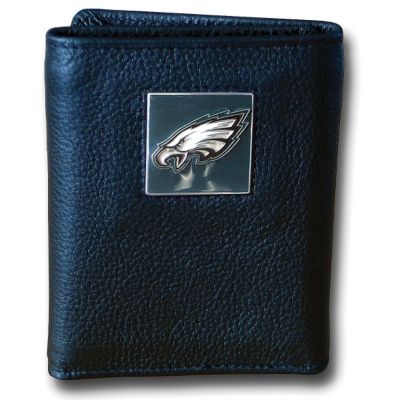 NFLTeam Logo Leather Wallet with Tin