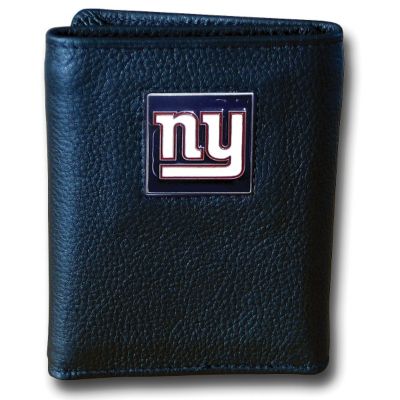 NFLTeam Logo Leather Wallet with Tin