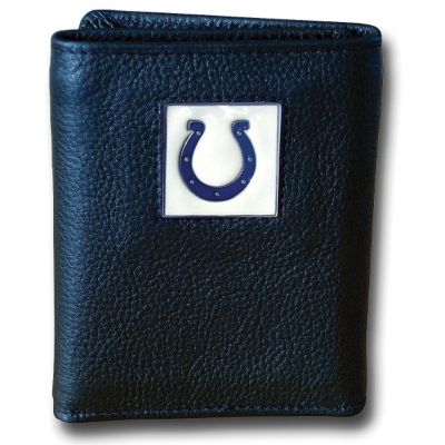 NFLTeam Logo Leather Wallet with Tin