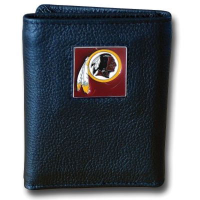 NFLTeam Logo Leather Wallet with Tin