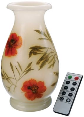 Candle Vase w/Remote