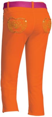 Apple Bottoms Women's 5 Pocket Belted Capri