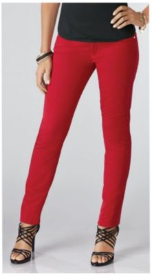 Baby Phat Misses' Skinny Stretch Twill Pants