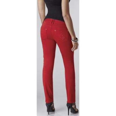 Baby Phat Misses' Skinny Stretch Twill Pants