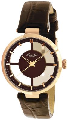Kenneth Cole Ladies' Analog Transperancy Watch
