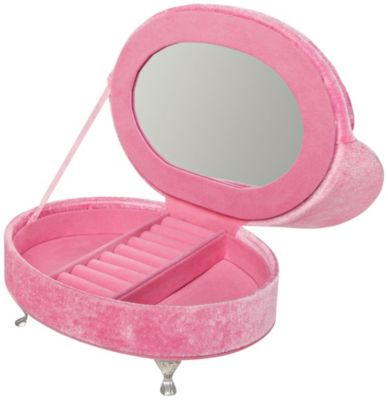 Pink Heart Sofa Jewelry Box