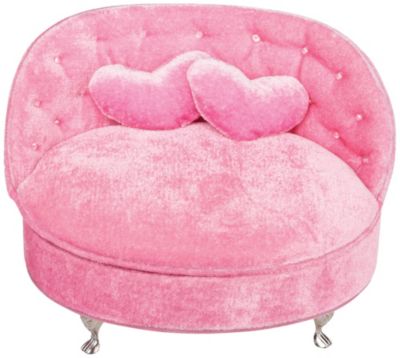 Pink Heart Sofa Jewelry Box