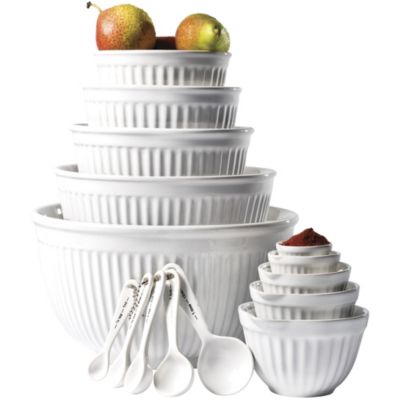Basic Essentials 15pc Mixing Bowl Set