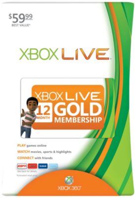 360 Live 12 Month Gold Card