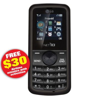 Net10 LG Phone with FREE 300 Airtime Minutes