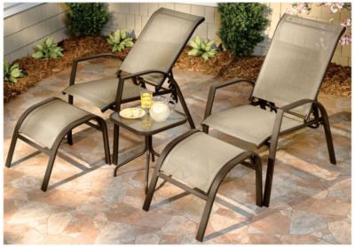 McLeland Design&trade; KeyLargo, 5pc Conversation Set