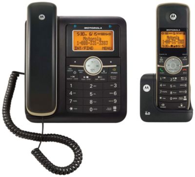 Motorola DECT 6.0 Cord/Cordless Combo w/Bluetooth