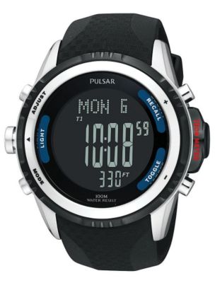 Pulsar Men's Digital Tech Gear Sport Watch