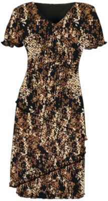 Connected Women's Triple Tier Print Dress