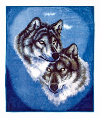 White Tiger Fur Throw + Free Throw