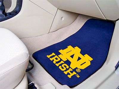 Carpeted Car Mats -Collegiate