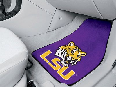 Carpeted Car Mats -Collegiate