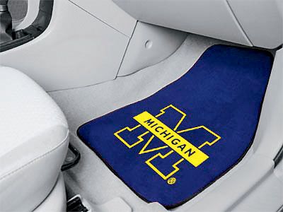 Carpeted Car Mats -Collegiate