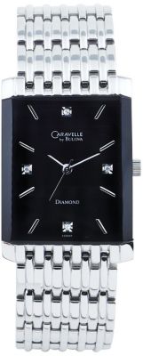 Caravelle by Bulova Mens Stainless Steel Watch