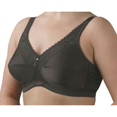 Nearly Me Lace Bandeau Bra-Black