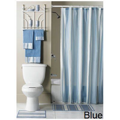 Sonoma Stripe 12pc Complete Bath Set