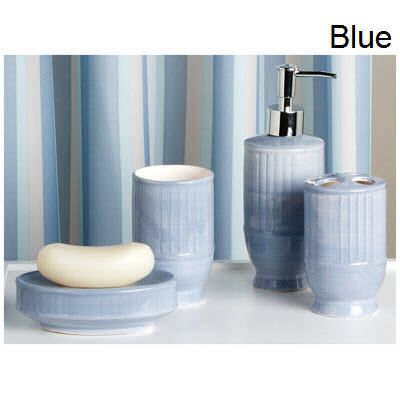 Sonoma Stripe 12pc Complete Bath Set