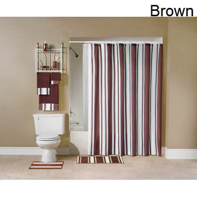 Sonoma Stripe 12pc Complete Bath Set