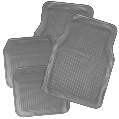 Comfort Products 4pc Regal Vinyl Car Mats - Gray