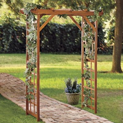 Jordan Mfg. Wooden Garden Arbor