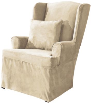 Sure Fit Classic Suede Box Slipcover Collection