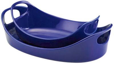 Rachael Ray Bubble & Brown Bakers Set of 2
