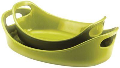 Rachael Ray Bubble & Brown Bakers Set of 2