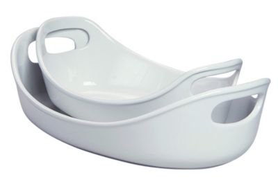 Rachael Ray Bubble & Brown Bakers Set of 2