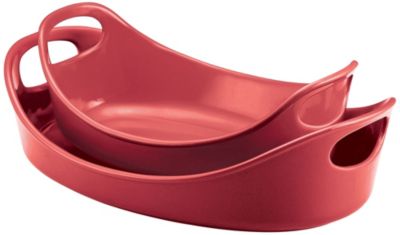Rachael Ray Bubble & Brown Bakers Set of 2